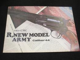 R, NEW MODEL AEMY　； Remington caliber44　＜Tokyo CMC　モデルガン説明書＞
