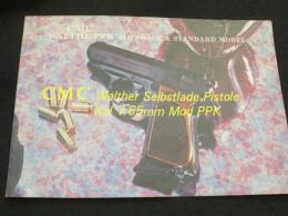 WALTHE-PPK Blow Back & Standard Model ＜CMCモデルガン説明書＞　