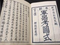 本朝軍器考(序目～十二巻)　・　本朝軍器考集古図説　上下