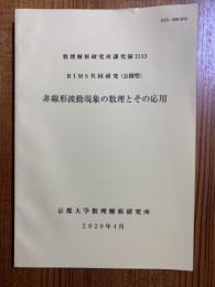 非線形波動現象の数理と応用（数理解析研究所講究録2153）RIMS共同研究（公開型）