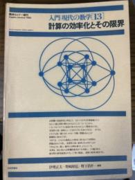 入門現代の数学13　計算の効率化とその限界（数学セミナー増刊）