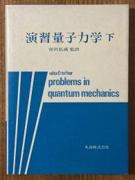 演習量子力学（下）【原書３版】