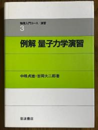 例解　量子力学演習（物理入門コース／演習３）　