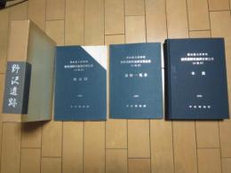 野沢遺跡　-富山県大沢野町野沢遺跡発掘調査報告書（Ａ地点）-　本篇と別添
図と遺物一覧表