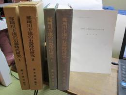 那珂川下流の石器時代研究　-Ⅰ・Ⅱ-　1977　　考古学雑誌　第65巻　第4号（昭和55年3月）　茨城県・大貫落神貝塚出土の双口土器　付き