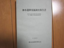 神水遺跡発掘調査報告書　-熊本市立総合体育館・青年会館建設に伴う埋蔵文化財発掘調査報告書-