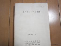 金沢市二口六丁遺跡