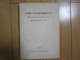 大北遺跡・井沼方遺跡発掘調査報告書
