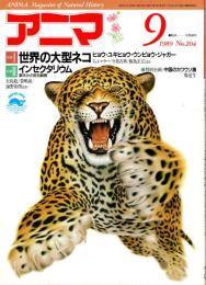 アニマ No.204 1989年9月号　世界の大型ネコ
