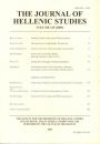 The Journal of Hellenic studies Vol.125 (2005)