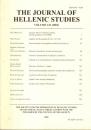 The Journal of Hellenic studies Vol.123 (2003)