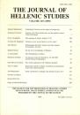 The Journal of Hellenic studies Vol.119 (1999)