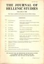 The Journal of Hellenic studies Vol.105 (1985)