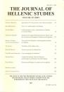 The Journal of Hellenic studies Vol.127 (2007)