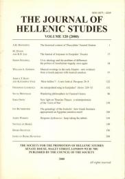 The Journal of Hellenic studies Vol.120 (2000)