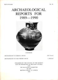 Archaeological reports for 1989-1990 No.36