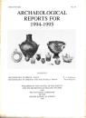Archaeological reports for 1994-1995 No.41