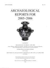 Archaeological reports for 2005-2006 No.52