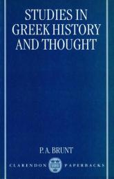 Studies in Greek History and Thought