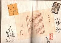 倉本彦五郎作成・旅行貼込帳　昭27年4-7月