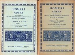 Homeri Opera : Tomvs I + II : Iliadis Libros I-XII  Continens + XIII-XXIV  Continens  2冊組