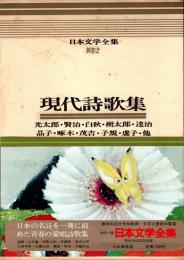現代詩歌集　カラー版 日本文学全集 別巻2