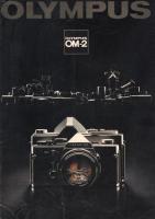 OLYMPUS OM-1, OM-2　オリンパスカメラOM-1・OM-2　パンフレット2部セット