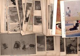 第8回文部省美術展覧会（大正3年）　出品作品絵葉書50枚