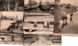 安芸厳島神社（要塞認可）　絵葉書8枚