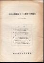 今日の事態をめぐる若干の問題点