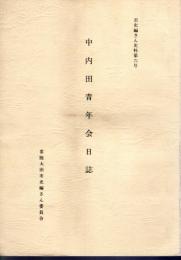 市史編さん史料第6号・第10号　中内田青年会日誌（正・続）