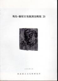 飛鳥・藤原宮発掘調査概報20