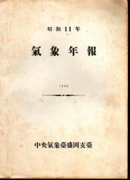 昭和11年　氣象年報