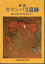 図録カリンバ3遺跡　赤いウルシのアクセサリー