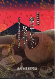 企画展　富士山の下に灰を雨らす－富士の噴火と古墳時代後期の幕開け