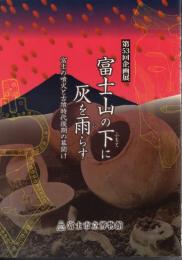 企画展　富士山の下に灰を雨らす－富士の噴火と古墳時代後期の幕開け