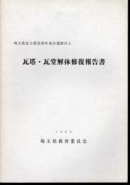 埼玉県児玉郡美里町東山遺跡出土　瓦塔・瓦堂解体修復報告書