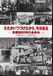 企画展　たたかいつづけたから、今がある－全療協60年のあゆみ　1951年～2011年