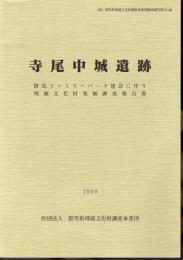 群馬県埋蔵文化財調査事業団調査報告第264集　寺尾中城遺跡－群馬ファミリーパーク建設に伴う埋蔵文化財発掘調査報告書