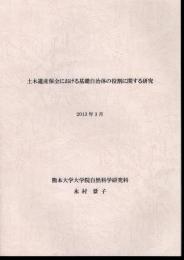 土木遺産保全における基礎自治体の役割に関する研究