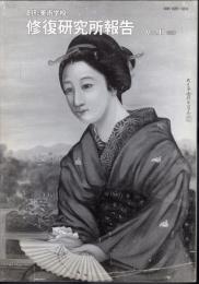 創形美術学校　修復研究所報告　VOL.11
