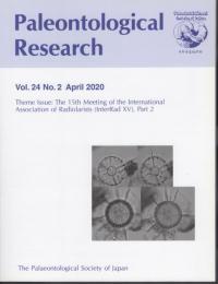 Paleontological Research Vol.24 No.2  Theme Issue : The 15th Meeting of the International Association of Radiolarists(InterRad ⅩⅤ), Part2