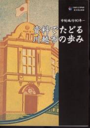 企画展　市制施行80年　資料でたどる川越市の歩み