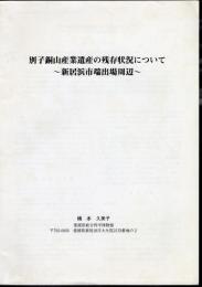 愛媛県総合科学博物館研究報告No.3　抜刷　別子銅山産業遺産の残存状況について－新居浜市端出場周辺