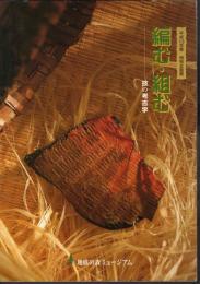 特別企画展　編む・組む－技の考古学