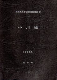 焼津市史考古資料調査報告書　小川城