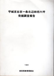 平城京右京一条北辺四坊六坪発掘調査報告