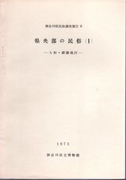 神奈川県民俗調査報告6　県央部の民俗(Ⅰ)－大和・綾瀬地区