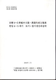 第3回共同研究会　日韓4～5世紀の土器・鉄器生産と集落