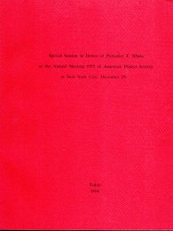 Special Session in Honor of Professor T. Sibata at the Annual Meeting 1992 of American Dialect Society in New York City, December 29